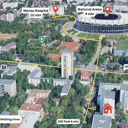 Premium Next To National Arena & Park Appartement